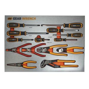Gearwrench 14PC Screwdriver & Plier Set in EVA Foam 83993