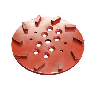 Masterfinish 250mm 10 SEG Grinding Plate To Suit MF-CUB HGH10