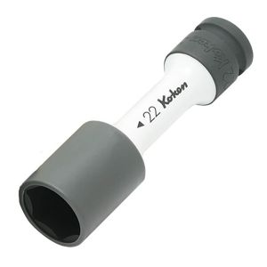 Koken 1/2"Dr Impact Wheel Nut Socket 110 X 22MM X-Thin Wall KO14145PM22
