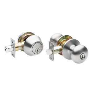 Lane Tovetto Brushed Satin Chrome Privacy Leverset L961104
