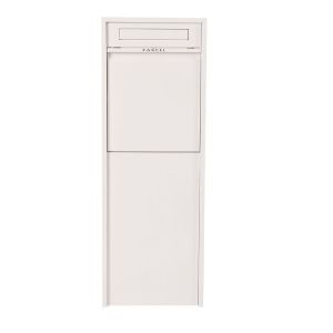 Northcote Pottery Zip Parcel Letterbox LB2504-WH