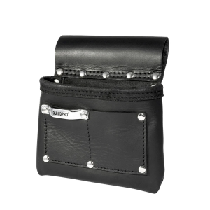 BuildPro Cabinet Maker Leather Nail Bag LBNBCB