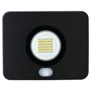 HPM Leana 15W 1200LM LED Slimline Flood Light - Black LFS0520BL