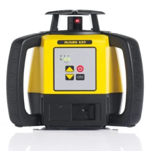 Leica Rugby 620 Laser Level with Rod-Eye 160 Digital Receiver Alkaline LG6005985