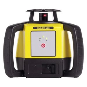 Leica Rugby 610 Laser Level with Rod-Eye 120 Receiver Alkaline LG6011150