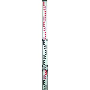 Leica CLR102 5m 4 Section E-Face Telescopic Staff LG727588