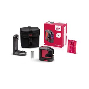Leica Lino L2s-1 Red Beam Cross-Line Laser Level LG848435