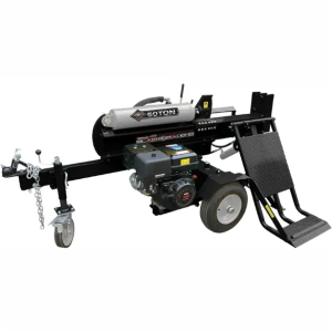 Black Diamond 50T Manual Start Log Splitter with Hydraulic Lift Table LS50LTBD