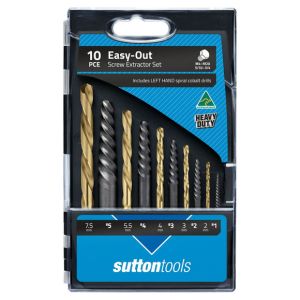 Sutton #1-5 S20L Extractor Screw Bit Set - 10 Piece M603S20L