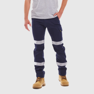 Tradie Core Pants W/Tape Navy MJ3250SET