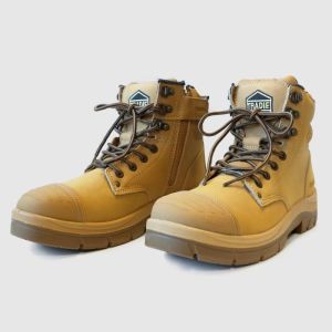 Tradie Mens Zip Up Boots W/Toe Cap MJ3491SOO