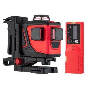 General ML-3DR-KIT Multi-Line Laser Red Beam Range 60m PREMIUM KIT ML-3DR-KIT