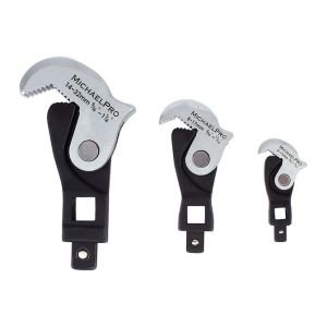 MICHAEL PRO 3-PIECE CROWFOOT WRENCH SET MP001205