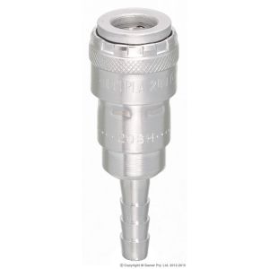 Nitto Kohki 1/4" Hose Fitting to One Touch Coupling Socket NC20020SH