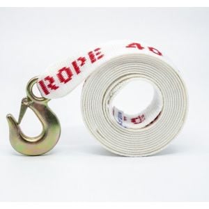 Aerofast 4M 4000kg Tow Strap with Forged Hook & Soft Loop TR4