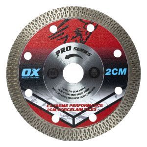 OX Pro 2CM Porcelain Cutting Blade - 105/16mm OX-2CM-105/16