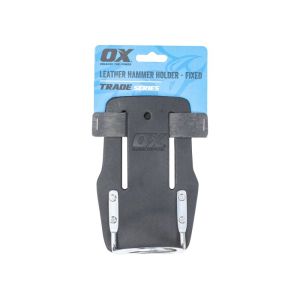 OX Trade Black Leather Fixed Hammer Holder OX-T265701