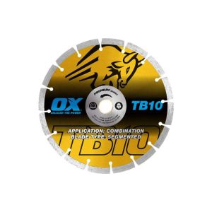 OX Trade 9" Segmented Diamond Blade - Abrasive OX-TB10-9