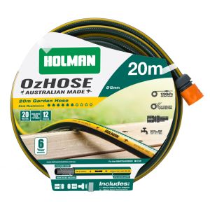 Holman Oz Hose 12mm x 20m with Fittings OZH1220F