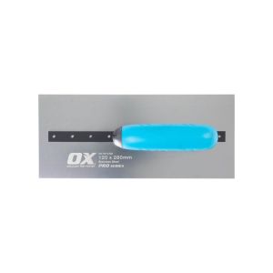 OX Pro 120 x 280mm Stainless Steel Square Finishing Trowel OX-P014702