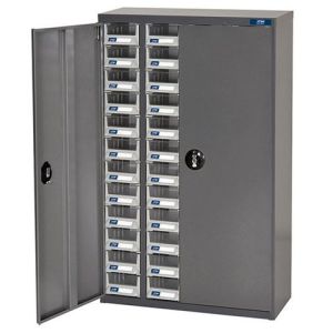 ITM A7 48 DRAWER LOCKABLE METAL PARTS CABINET PB-A7448D