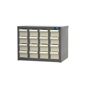 ITM A8 16 DRAWER METAL PARTS CABINET PB-A8416