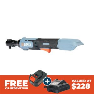 Senix X2 18V 3/8" 75NM Ratchet Skin PDWX2-M12-EU-0