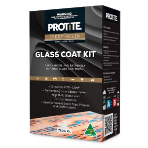 Protite Epoxy Glass Coat 750ml Resin Kit PF-FRGC0750
