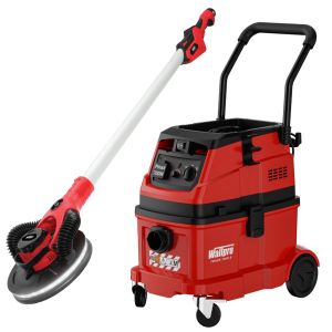 Wallpro 400W Volito Orbital Sander & 40L 1600W M Class Dust Extractor Combo Kit PS-400+DE-40M