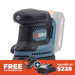 Senix X2 18V Detail Sander Skin PSX2-M3-EU-0