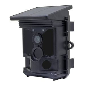 Outdoor Trail Camera 4K With Integrated Solar Panel Wi-Fi Connectivity QC8065