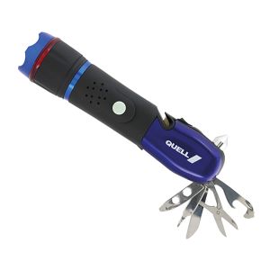 Quell Emergency Multi-Tool Flashlight 90 Lumens Adjustable Beam 137062