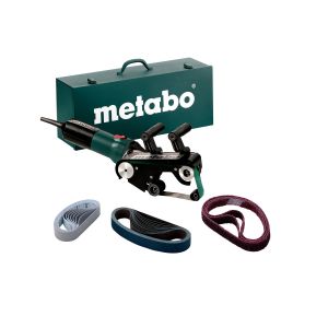 Metabo 240V 900W Tube Belt Sander RBE 9-60 Set 602183510