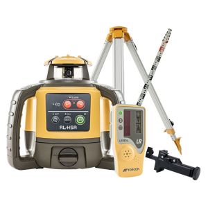 Topcon RLH5A Dry Battery Laser And Build Combo 2 Inc Staff And Tripod RL-H5ABUILDCOMBO2