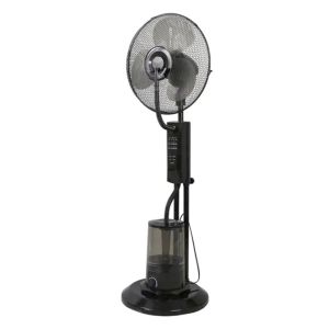 ROK Misting Fan Pedestal Black 75W 400mm 150-23-52389