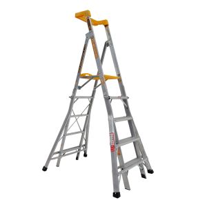 Gorilla 1.4-2.4M 150kg Compact Aluminium Platform Ladder RPL0508-I