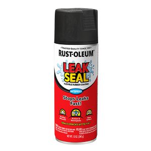 RUST-OLEUM Leak Sealer 340g BLACK Paintable Finish LeakSeal 273563