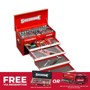 Sidchrome 139PC 6 Drawer Tool Kit Metric/AF SCMT10157