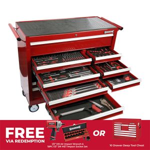 Sidchrome 281PC 13 Drawer Tool Kit Metric/AF SCMT11200