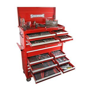 Sidchrome 417PC Widebody & Top Chest Tool Kit Metric/AF SCMT11207
