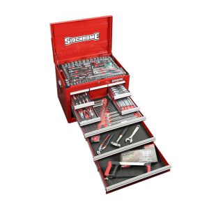 Sidchrome 242PC Top Chest Tool Kit Metric/AF SCMT11800
