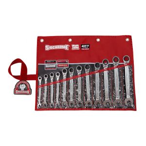 Sidchrome 12PC 467 Series Metric Geared Spanner Set SCMT22298