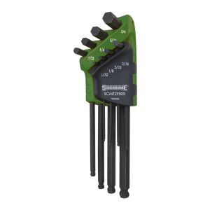 Sidchrome 8PC Long Ball End AF Hex Key Set SCMT29505
