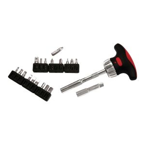 Sidchrome 21PC T-Handle Ratcheting Screwdriver Set SCMT29570