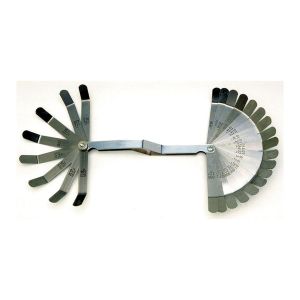 Sidchrome Feeler Gauge Double Sided Offset W/ 26 Blades 0.127-0.762mm SCMT70117