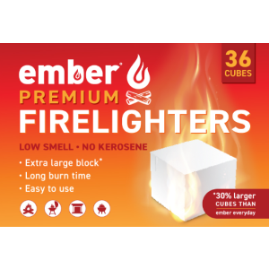 Ember Premium Firelighters 36PK EMPF36