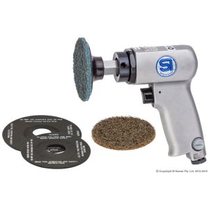 Shinano 4" Disc Sander with 3" Roloc SI2210R