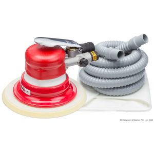 Shinano 6" Dual Action Dust Free Sander - Palm Grip SI3111-6