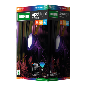 Holman 100mm RGB Colour Spotlight SLRGB10010