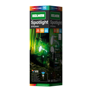 Holman Spot Light 43mm x 3W RGB SLRGB433